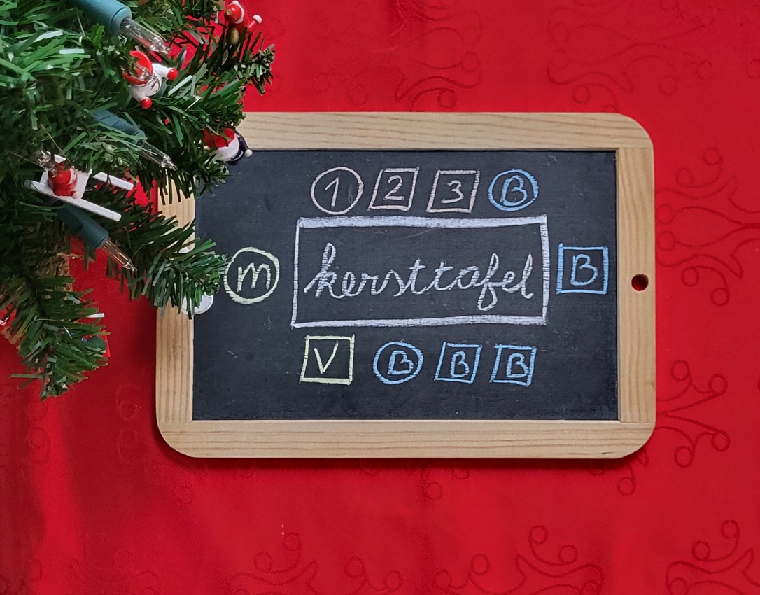 Systemische tafelschikking voor het kerstdinder